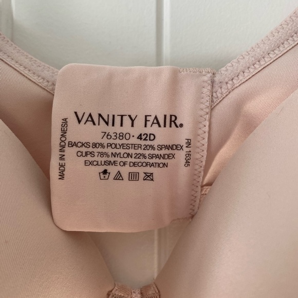 Vanity Fair 42D underwire bra - Picture 2 of 3